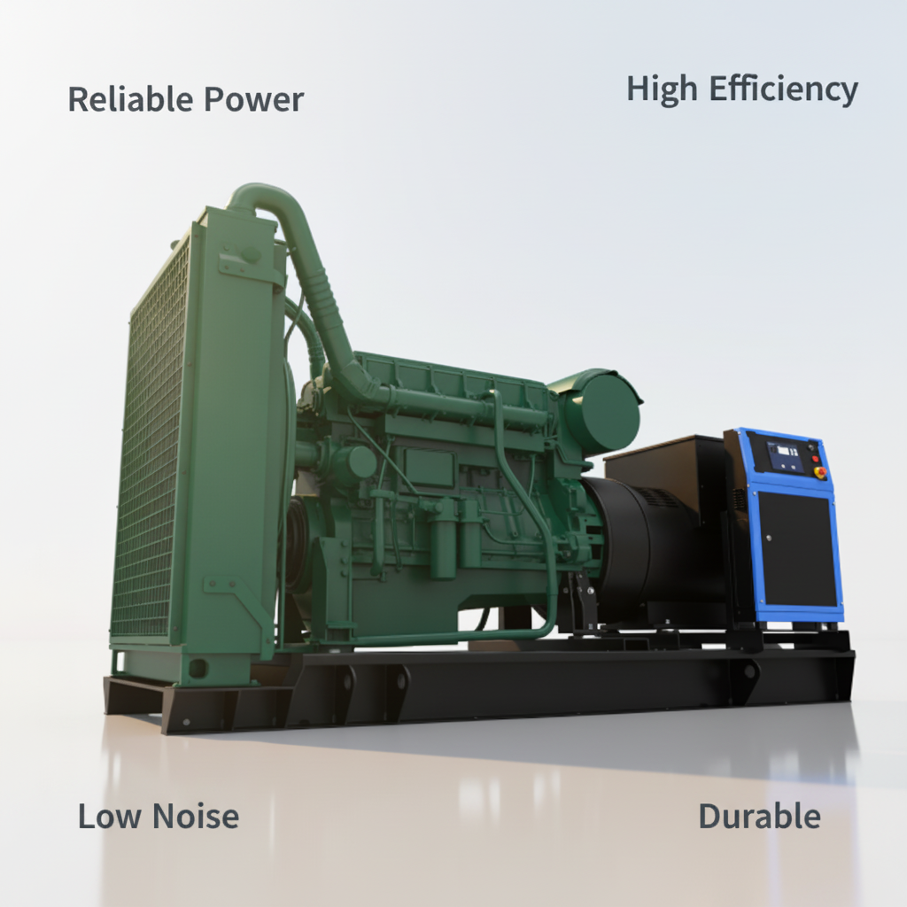 370kW Emergency Standby Diesel Generator - 50Hz Auto Start